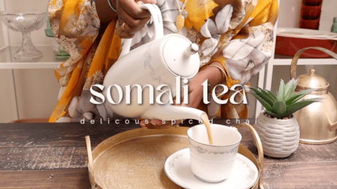 Somali Shaah Tea - Spiced Chai Recipe
