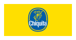 Chiquita logo with blue circle and yellow background.