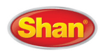 Close-up of Shan spice mix packet with red and yellow label.